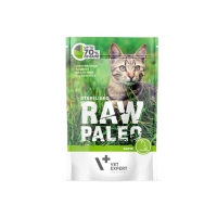 Raw Paleo Sterilised Cat Vanat, Pachet economic 24 x 100 g
